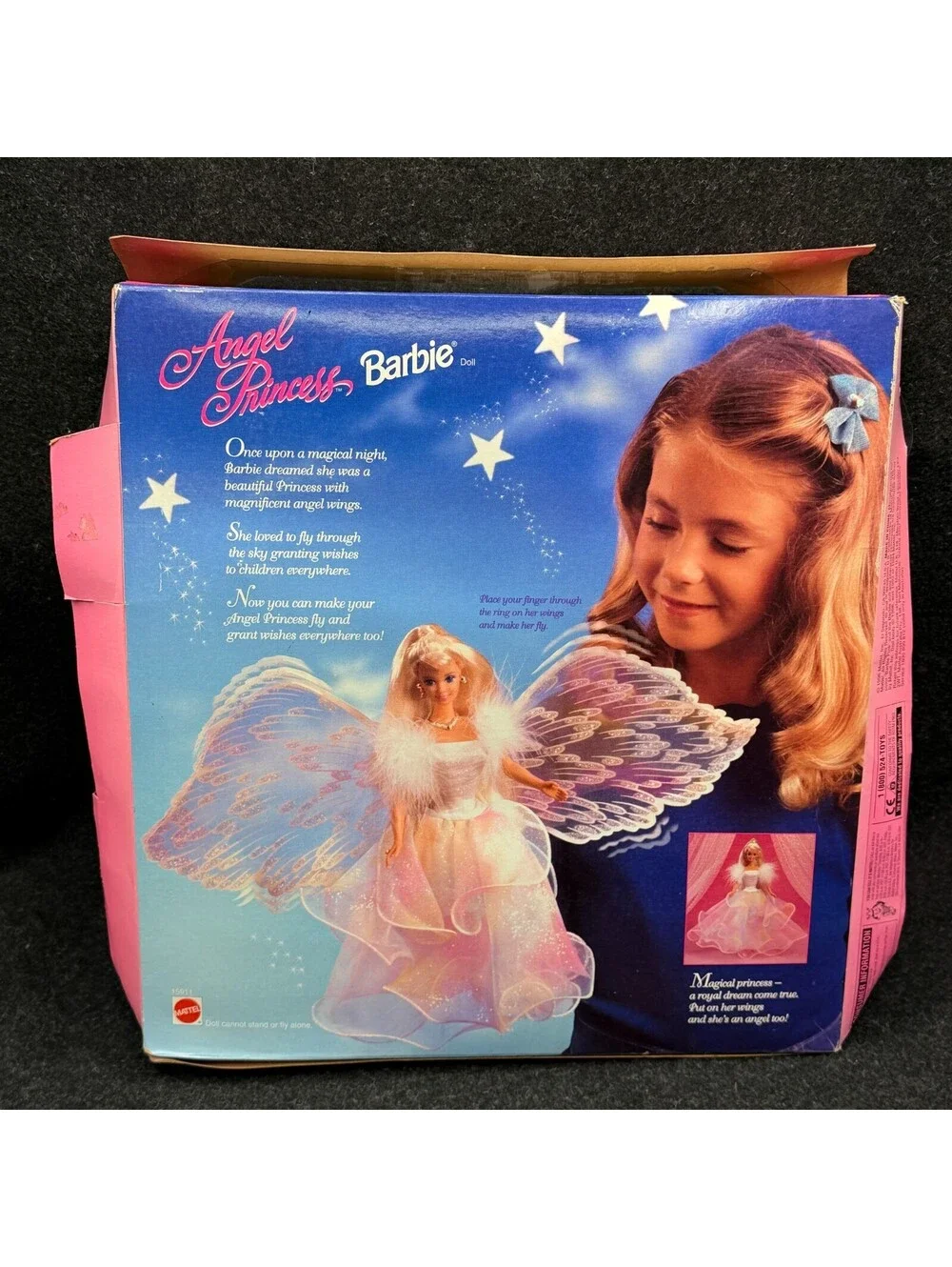 BARBIE ANGEL PRINCESS BARBIE DOLL VTG 1996 MATTEL